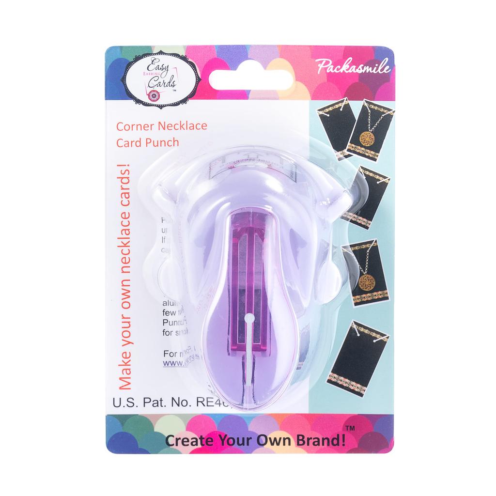 Легкий Дисплей для Серег, Угловой Дырокол для Открыток Ручной Работы, Отверстие для Карточек для Ожерелий, Ожерелья, Аксессуары, Держатель, Дырокол, Изготовитель, PUN-CORNER