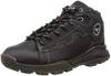 HT WT009 Aoraki EXP Mid WP Winter Size 2E Hi-Tec Boots, Waterproof, Non-Slip, Black, 23.0 Cm,