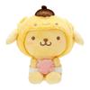 Sanrio Plush Toy 17cm Wide X 11cm Deep X 17cm 231525 (Water Creatures) Pompompurin, Approx. High,