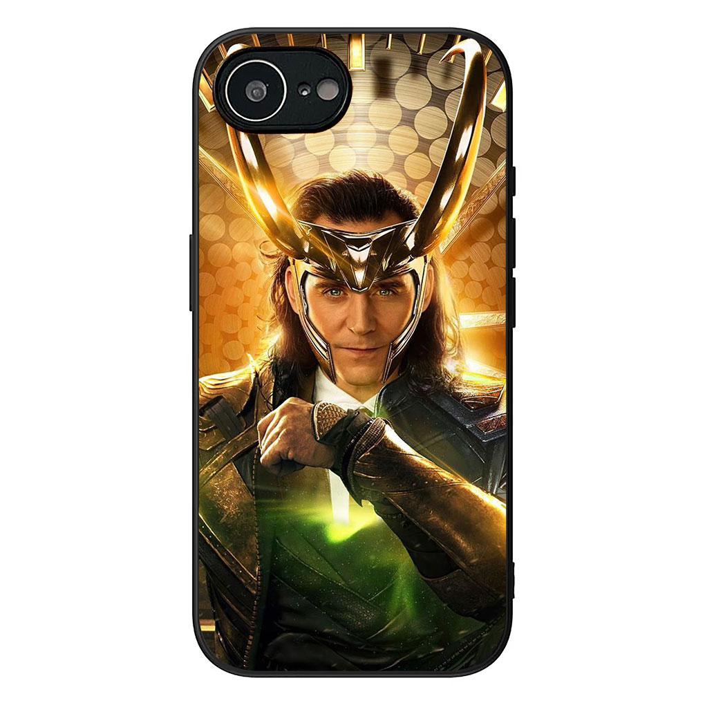 Мягкий чехол для телефона Apple iPhone 17 16 14 15 Pro Max Plus 15+ 16E XR ProMax Air Case Локи Marvel Тор Одинсон Корпус