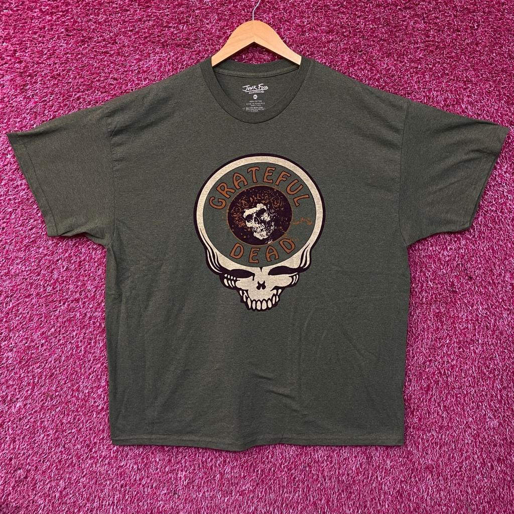 Junk Food Clothing Grateful Dead Космическое Лицо Футболка Рок-группы 2XL