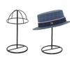 Современные держатели для шляп из проволоки, прочные металлические подставки для шляп, настольный держатель для шляп, элегантная стойка для хранения