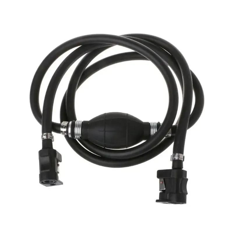 For Yamaha Outboard 2.1m 3m Fuel Line Assembly 1/4 Inch 6mm Gas Hose Connector Primer Bulb Motor Boat Pipe Marine Engine Part