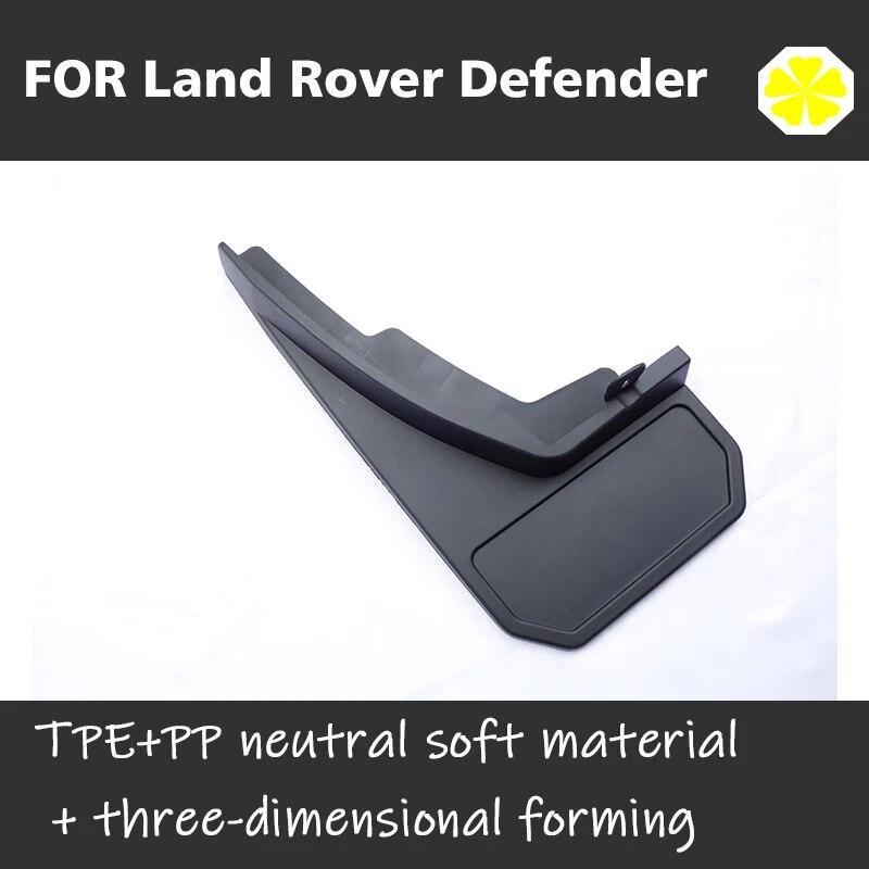 Mudflaps Front Rear 4pcs FOR Land Rover Defender Mudguard Fenders Mud Flap Guard Splash Car Accessories Auto Styline Mudguards
