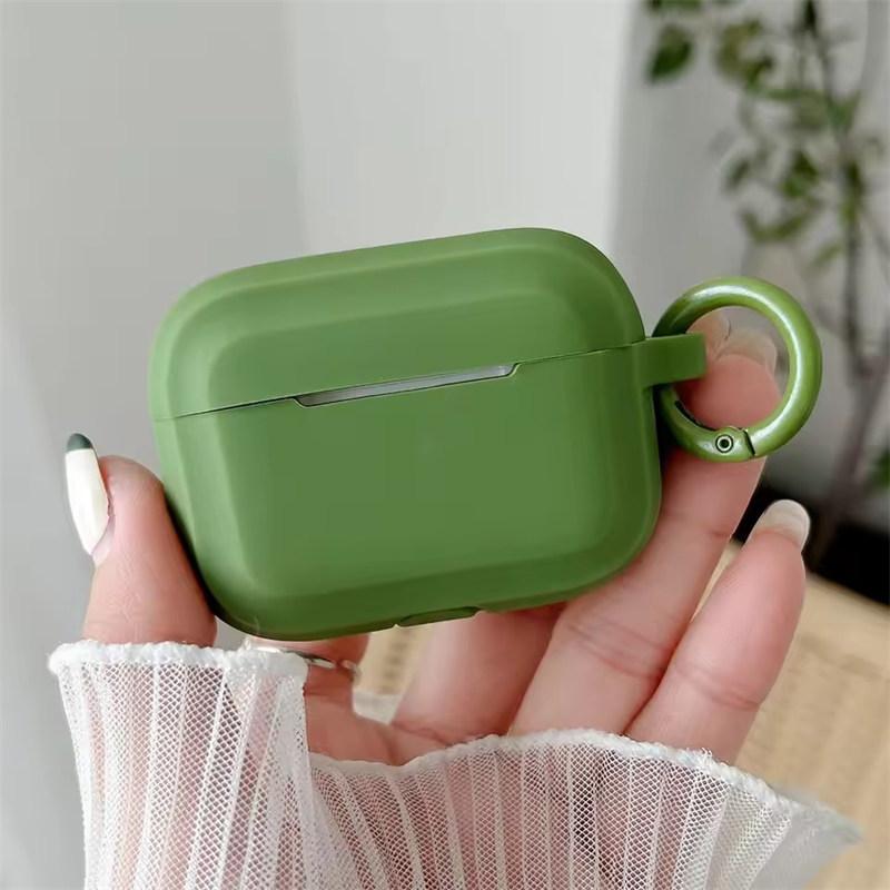 Простой мягкий жидкий силиконовый чехол для AirPods 4 3, беспроводных Bluetooth-наушников, защитная крышка для Apple airpods Pro3 2 1 Funda