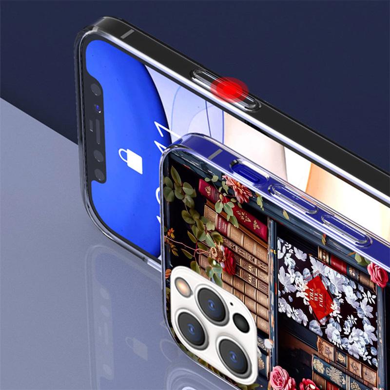 Иллюстрация «Читай книги» Чехол для телефона «Чтение» Для iPhone 17 Air 16 15 Pro Max 14 Plus 13 Mini 12 11 Чехол 7 8 SE Силиконовый чехол Pri