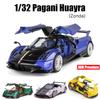 1/32 Pagani Huayra Roadster Zonda Dinastia Miniature Toy Car Diecast Super Sport Model Sound & Light Collection Pull Back