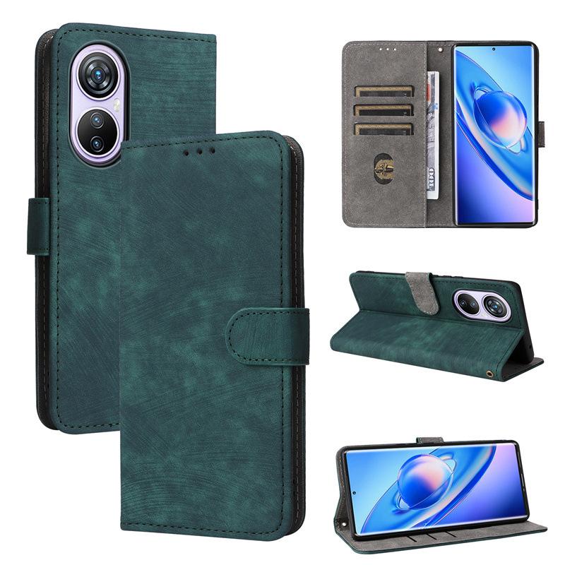 Кожаный флип-чехол для Blackview A200 Pro PU чехол для телефона полная защита корпуса противоударный с [блокировкой RFID]