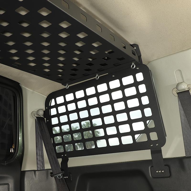 Car Rear Trunk Side Window Shelf Combination Expansion Rack Frame For Suzuki Jimny 2007-2017 Metal Car Accessories