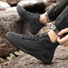 Модные новые зимние теплые мужские зимние ботинки, высококачественные удобные мужские ботильоны, зимняя плюшевая теплая мужская обувь, повседневные кроссовки для активного отдыха