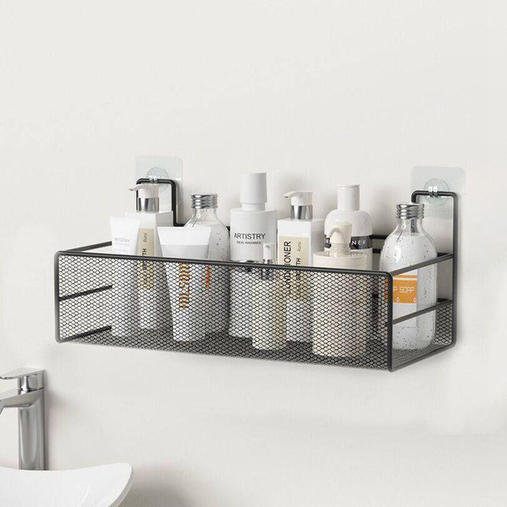 Не оставляющий следов липкий туалет настенные принадлежности кухонные принадлежности корзина для хранения полка для ванной комнаты