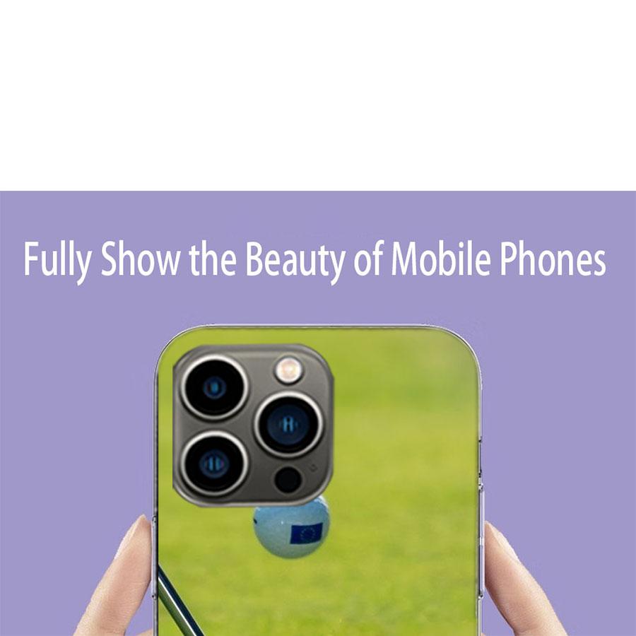 Golf Clubs and Splashing Balls Phone Case For Iphone 17 Air 15 Pro 14 Plus 16 Pro Max 17E 16E 12 13 Mini 11 Cover Cute Fundas