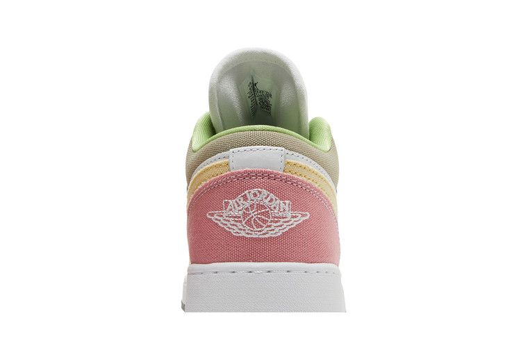 Jordan 1 Low Pastel Grind Vivid Green (GS)