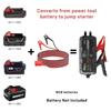 Аварийный стартер для автомобиля со светодиодным дисплеем, Jump Pack, простой в использовании для безопасного и эффективного запуска автомобиля и зарядки мобильных устройств