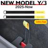 Poignée d'urgence étendue pour portière de voiture Tesla Model Y/3+, cordon de déverrouillage manuel de sécurité, bouton de traction d'urgence