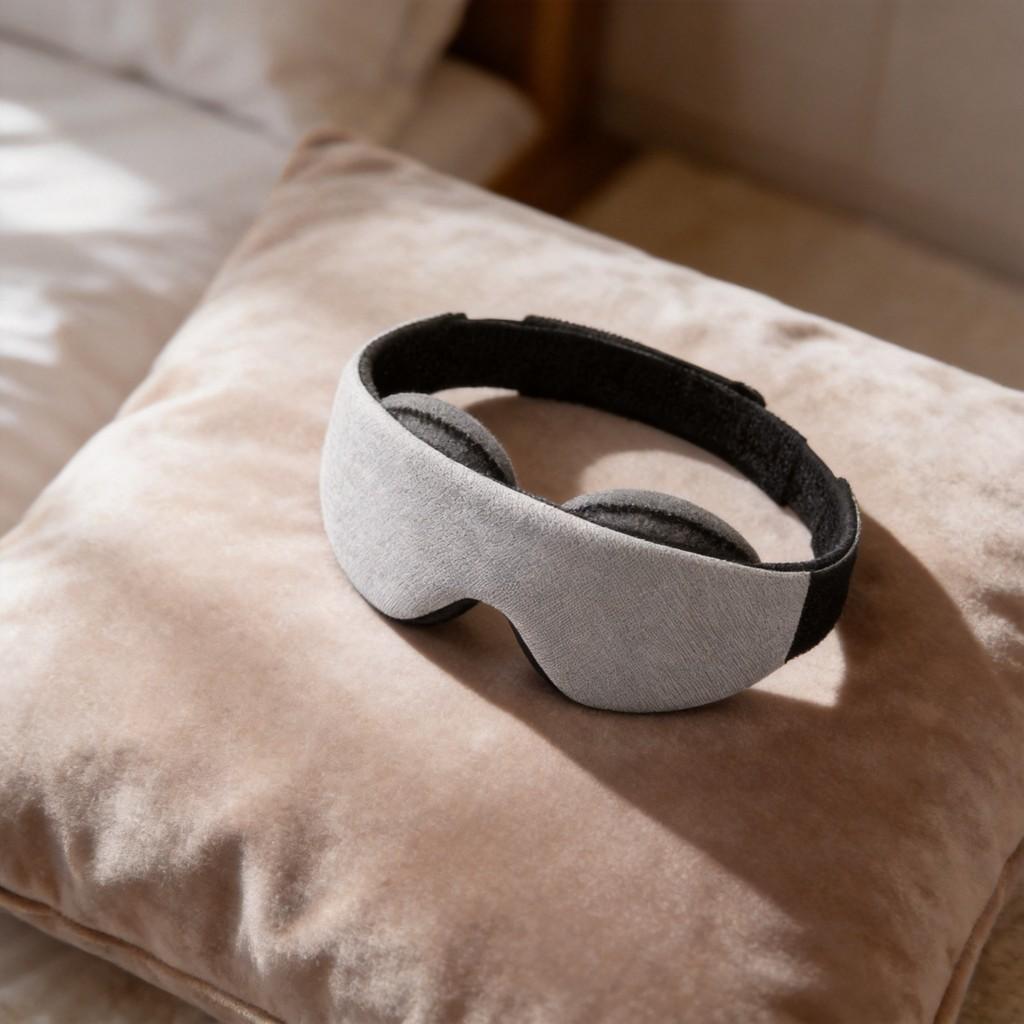 3d Comfortable Eye Mask With Light Blocking And Breathability For Sleep And Travel