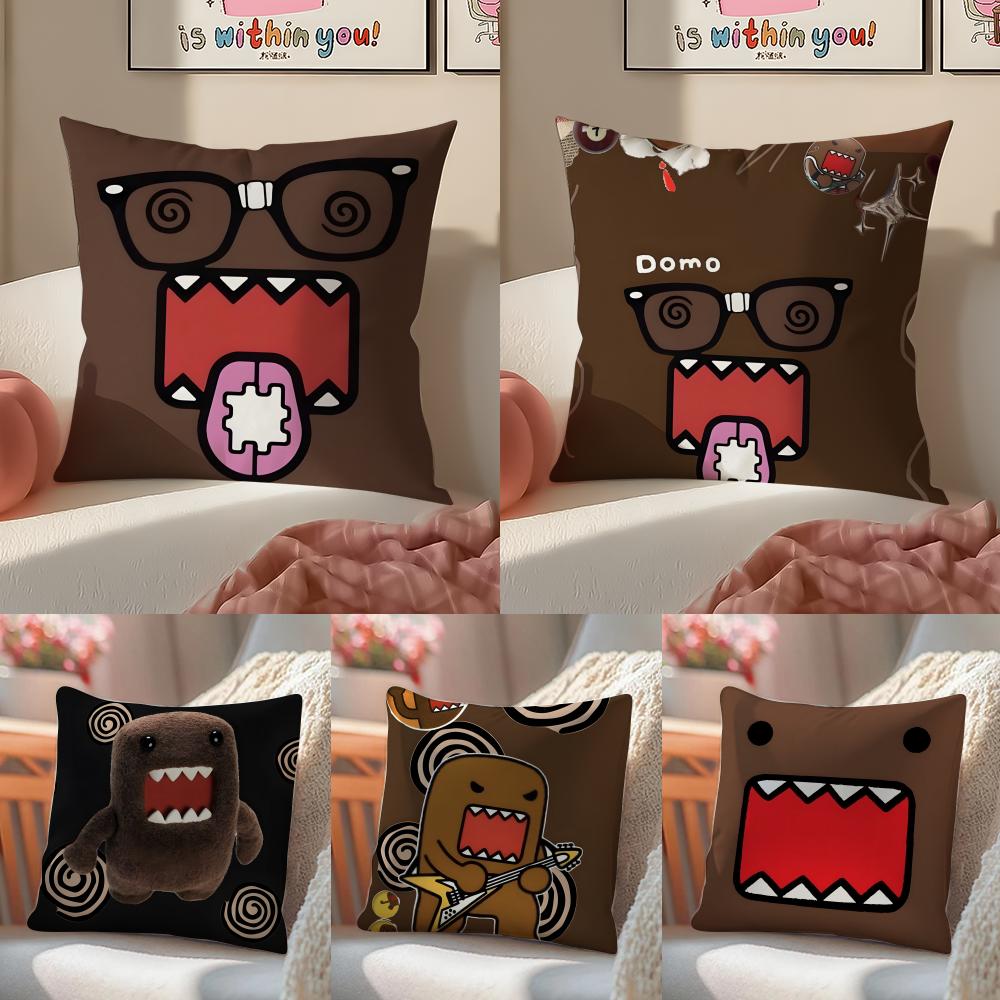 Милая мультяшная наволочка D-Domo Kun с принтом, наволочка для подушки на диван в гостиной и декора для спальни