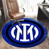 Inter Milan,Football Club Logo Chair mat Round Rug Office carpet, Machine Washable, Non slip, Suitable for Living Rooms, Bedrooms