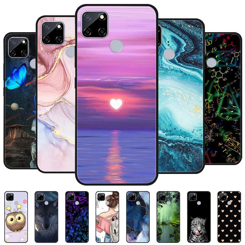Чехол для OPPO Realme C21Y Мраморная Мода Мягкий Силиконовый Чехол для Realme C21 C25 C25s Чехлы для Телефона Защитный Realmi C 21 Y Capa