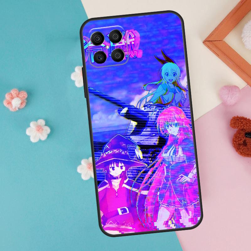 Чехол Vaporwave Glitch Аниме для Honor 200 Pro 50 70 90 X9a X8a X8 X9 X8b X9c X9b Honor Magic 7 5 6 Lite Pro
