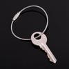 Женские винтовые кольца для походов на открытом воздухе брелок для ключей с кабелем и веревкой брелок для ключей из нержавеющей стали
