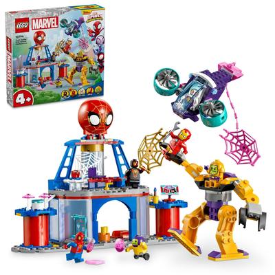 LEGO Marvel Spidey и команда удивительных друзей Web Spinner Secret Toy Подарок на день рождения Блок Образовательный Рождество Мальчики Девочки Дети 4 года 5
