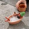 Yoga Room Incense Holder Bathing Men Backflow Holder, Resin Cartoon Horse Burner, Burner Desktop Decoration for Meditation Home Office Relaxing