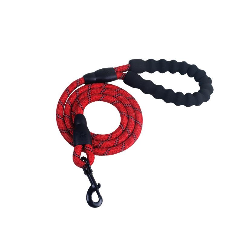 Reflective Nylon Dog Leash - Medium & Large Breeds