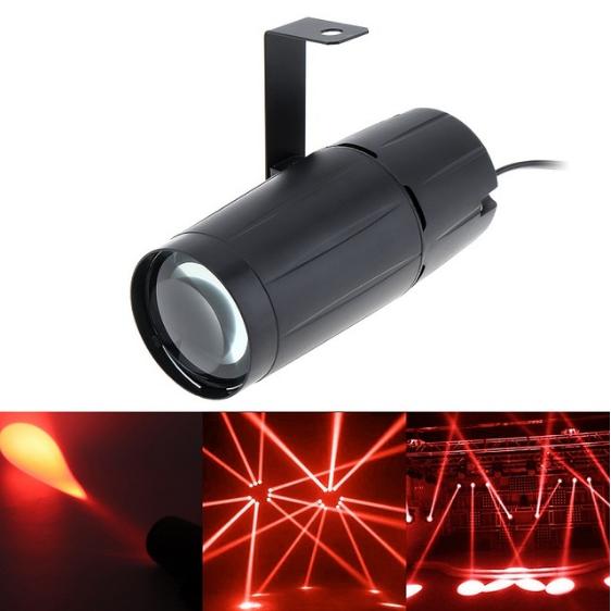 Светодиодный прожектор точечного света 5 Вт, супер яркая лампа, зеркальные шары, эффект освещения для дискотеки DJ, вечеринка KTV DJ