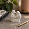 3D Printed Mini Sculpture Double Pig Pulling Ornament, Size Figurine, Funny Figurine Healing Desktop Decorative Sculpture, for Home Office Bedroom