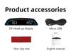G3 GPS HUD Автомобильный цифровой спидометр Датчик Smart Head Up Display Безопасность Превышение скорости Сигнализация Компас Часы Одометр Подходит для всех автомобилей