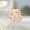 [Onm] Onm 14K Gold Needle Cubic Owl Lucky Rose Gold Piercing (S9594225)