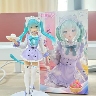 В наличии F:NEX Piapro Hatsune Miku Фигурка Горничной с Кошачьими Ушками Масштаб 1/7 Аниме Модель Коллекционная Фигурка Игрушки для Детей