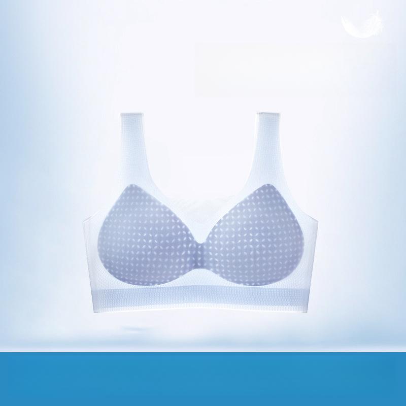 Дышащий и бесшовный бюстгальтер женский красивый бюстгальтер для спины женский тонкий жилет без косточек спортивный бюстгальтер пуш-ап