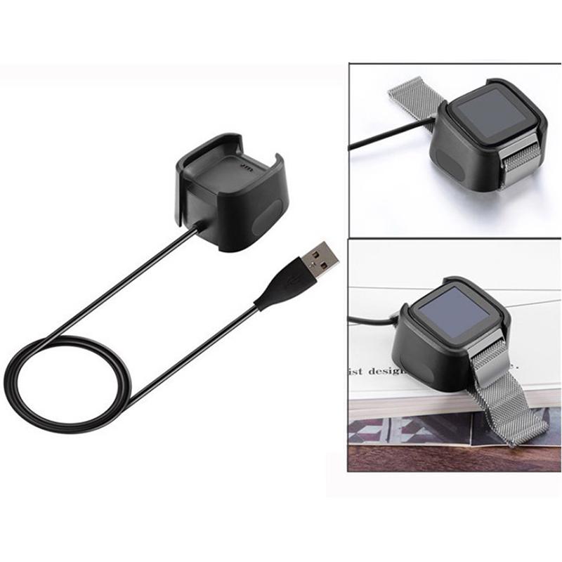 Зарядная док-станция для умных часов Fitbit Versa USB-кабель для передачи данных Настольное зарядное устройство