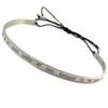 [P4285] - Steel Bracelet 'Messages' (Love When You Feel Ready and Not When You Feel Alone) Silver - 3 Mm