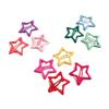 10 шт./набор Милые красочные заколки для волос в виде звезд для девочек, детей. Прекрасное украшение для волос, заколки, детские аксессуары для волос.