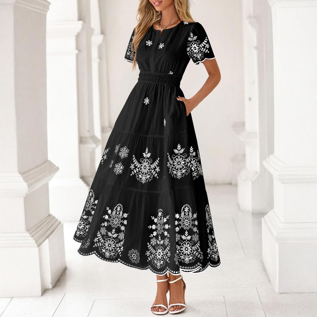 Женское модное повседневное платье -колор