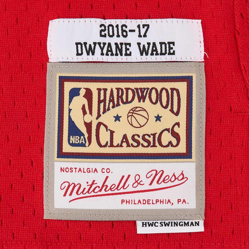 Mitchell Ness x Nba Chicago Bulls 2016-17 Dwyane Wade jersey JY7933-CBUSCAR