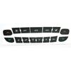 Air Conditioning Control Panel Button Repair Sticker For Renault Megane/ Master/ Scenic Radio Audio Button Repair Decals Sticker