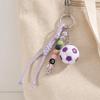 Y2k Sports Ball Keychain Soccer Sports Themed Gift Charm Novelty Football Keychain  Car Key Pendant