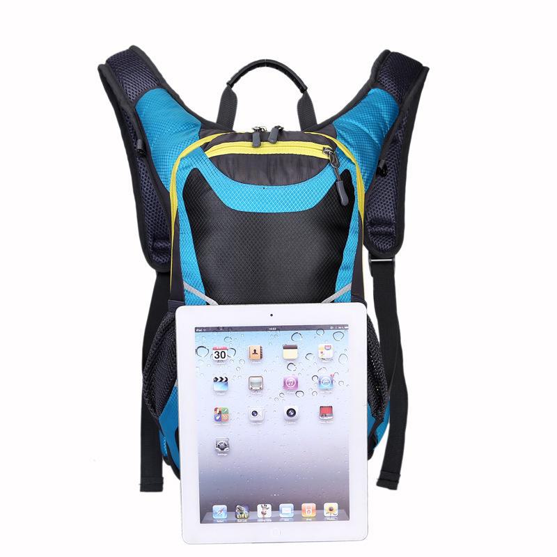 Unisex Waterproof Reflective Cycling and Hiking Backpack with Helmet Holder