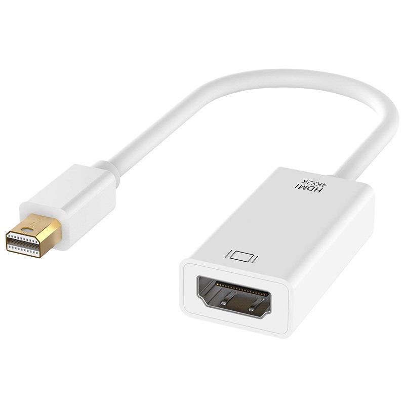 Кабель-адаптер Mini DP на HDMI-совместимый 4K@30 Гц, Mini DP папа на HDMI-совместимый мама для Apple MacBook Air Pro