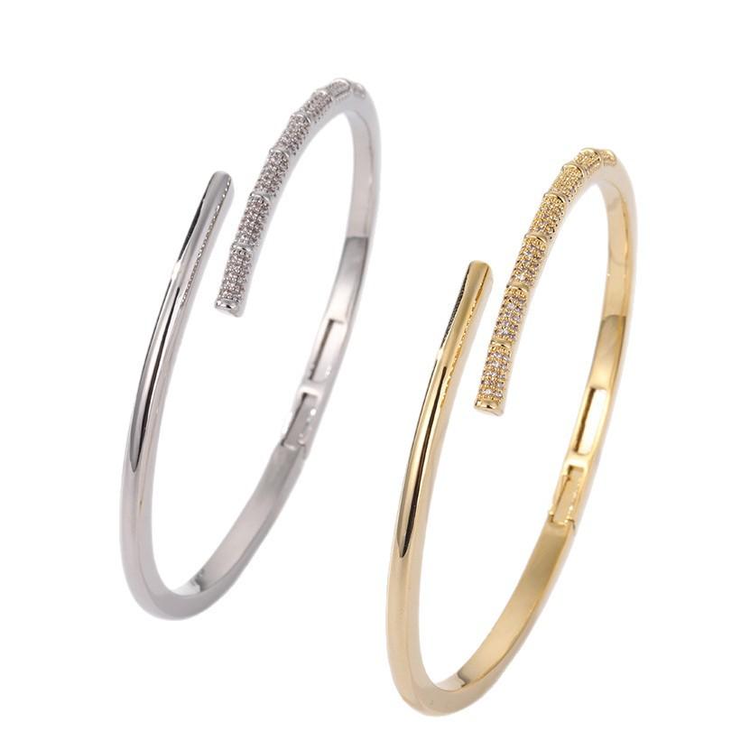 Geometric line couple bracelets, cold style, simple, versatile bracelets, fashionable Korean style open bracelets for men