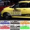 Авто Стайлинг Универсальная Креативная Декоративная Наклейка на Авто WRC FIA Чемпионат Мира по Ралли ПВХ 3D Резьба Винил для Авто Наклейка на Кузов Автомобиля