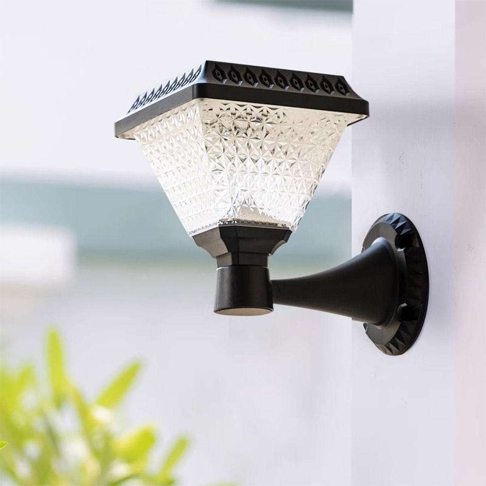 LED Lighting Outdoor Wall Light Solar Powered Staircase Light Simple Corridor Lamp  Yard Lighting