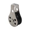M25 Single Pulley Block(25mm) Stainless Steel Hanging Wire Pulley Roller Swivel Lifting Wire Rope Cable Towing Wheel