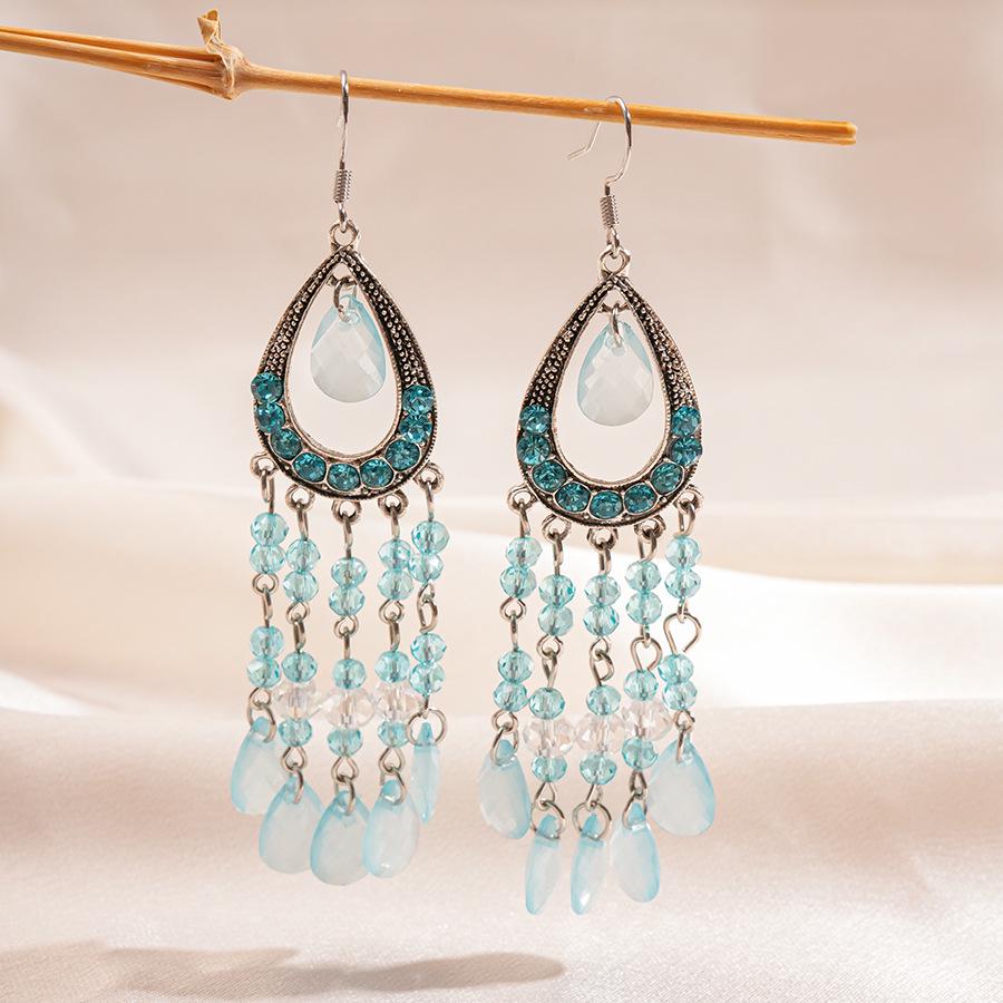 Роскошные серьги-кисточки с красными цветами: Стильные, Дорогие, Акцентные Серьги-Гвоздики для Женщин