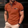 Мужская одежда Новые рубашки и футболки Мужская рубашка-поло Футболка-поло с короткими рукавами.