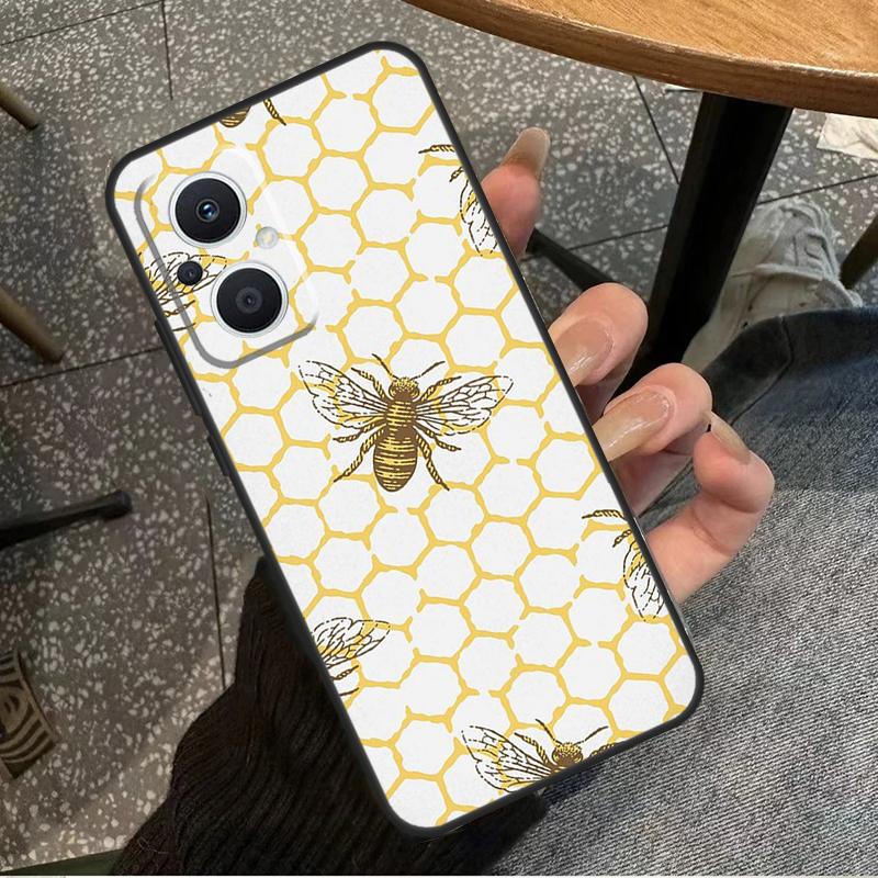 Чехол "Пчелиный мед" для OPPO Reno 10 Pro 4 5 6 7 8 Lite 8T 4Z 5Z OPPO Find X5 Lite X2 X3 Neo X6 Pro